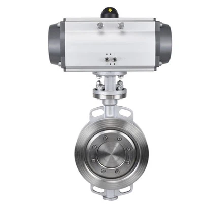 Pneumatic actuator Nerjaveèi Wafer Papiyon Valv